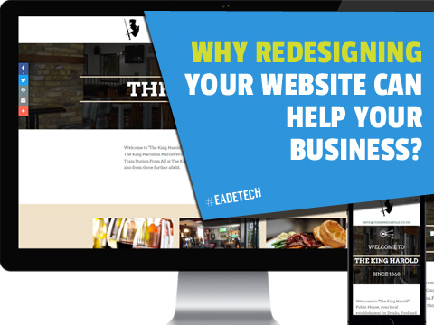 Why redesign of your website can Improve online business